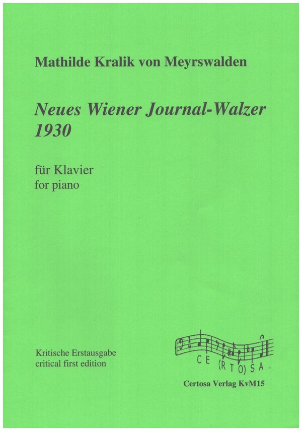 Neues Wiener Journal-Walzer (1930)