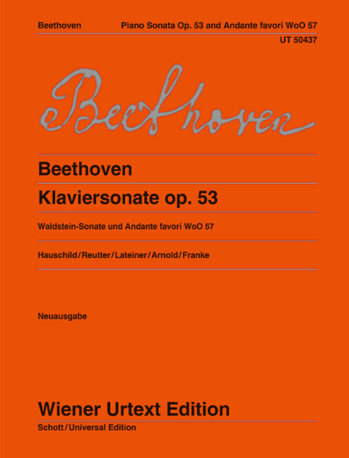 Klaviersonate op.53 und Andante favori WoO57