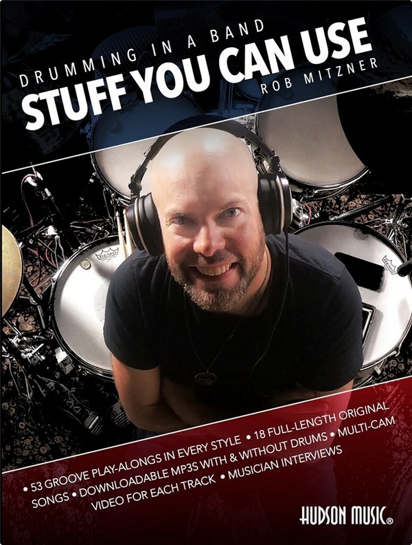 Rob Mitzner, Drumming in a Band - Stuff You Can Use (+Online Audio)
