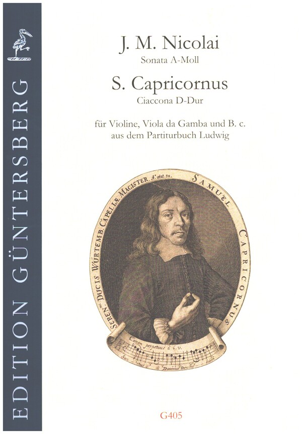 Sonata a-Moll ( Nicolai) und Ciaccona D-Dur (S. Capricornus)