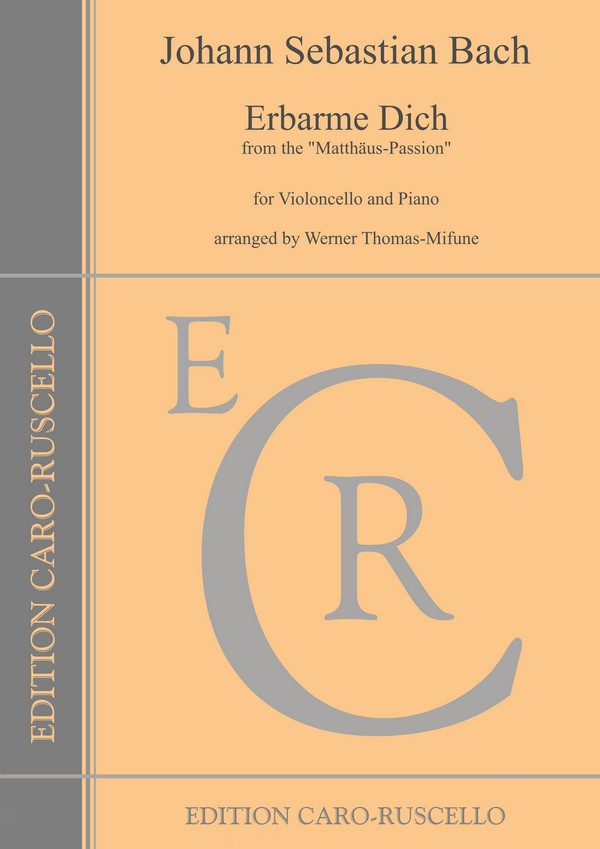 Erbarme Dich aus der 'Matthäus-Passion'