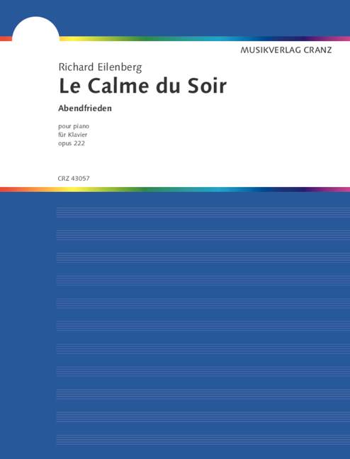 Abendfrieden (Barcarole) op.222