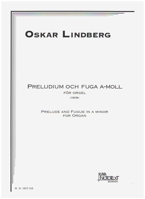 Preludium och Fuga a-Moll