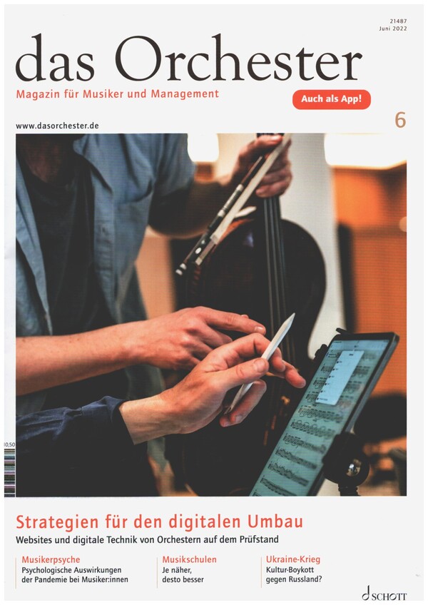 Das Orchester Juni 2022