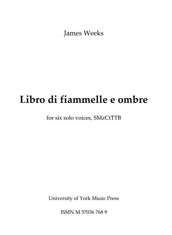 Libro di fiammelle e ombre