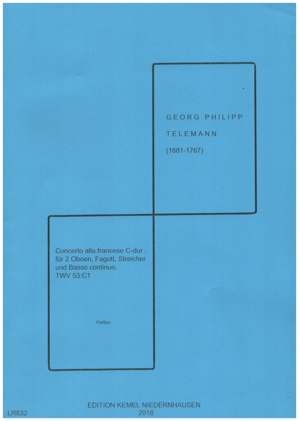 Concerto alla francese C-Dur TWV53:C1