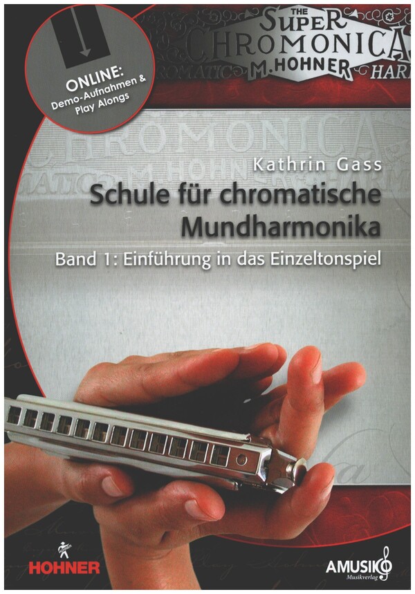 Schule für chromatische Mundharmonika Band 1 (+Online Audio)