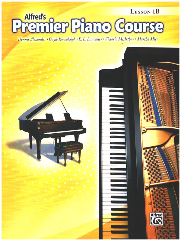 Alfred's Premier Piano Course Lesson 1B