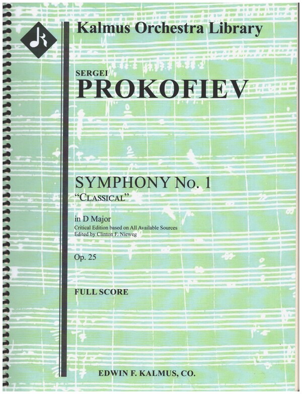 Symphony no.1 in D Major op.25