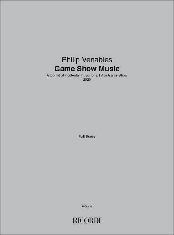 P. Venables, Game Show Music
