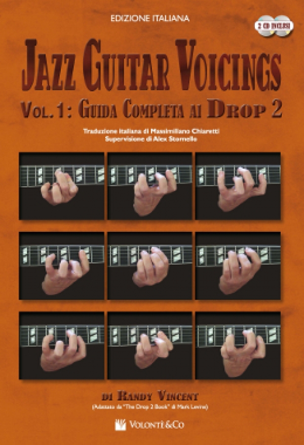 V. Randy, Jazz Guitar Voicings V. 1 Guida Completa Ai Drop 2