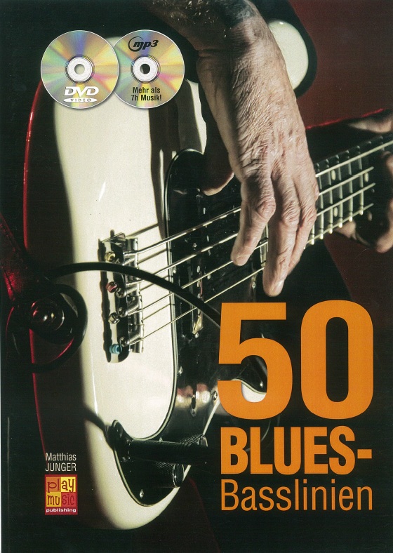 50 Blues-Basslinien (+DVD +CD)