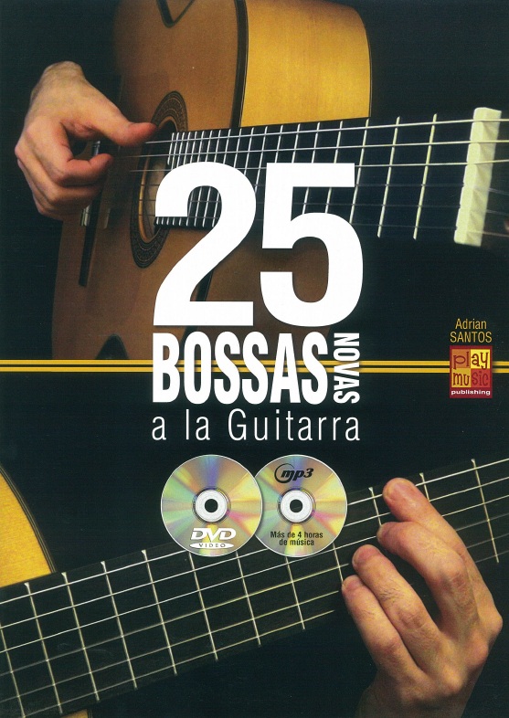 25 Bossas Novas a la Guitarra (+mp3+DVD)