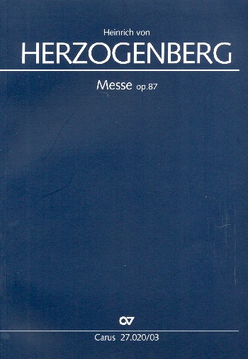Messe e-Moll op.87: