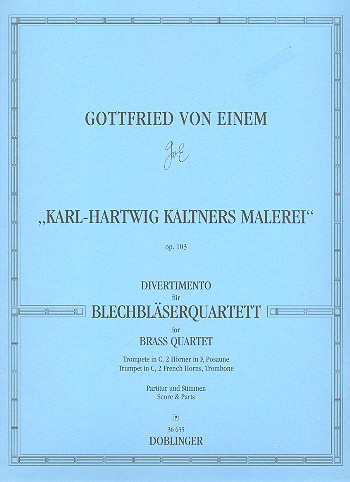 KARL-HARTWIG KALTNERS MALEREI OP.103