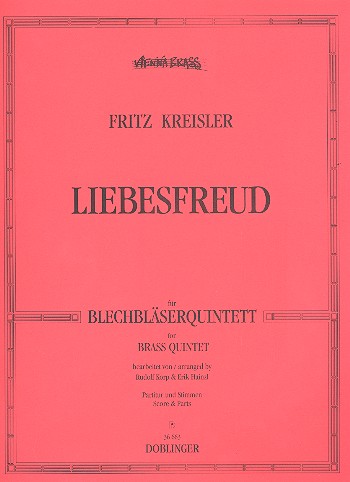 Liebesfreud für Blechbläser-