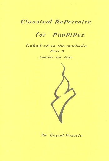 Classical Repertoire for panpipes vol.3