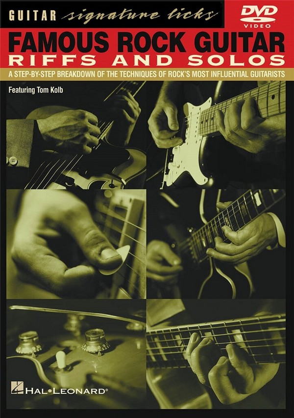 Famous Rock Guitar DVD Video