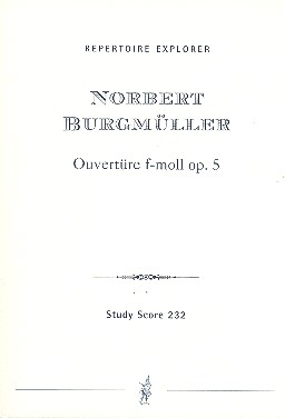 Ouvertüre f-Moll op.5