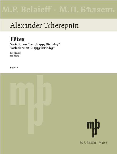 Fêtes - Variationen über 'Happy Birthday'
