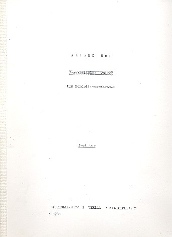 FRANZOESISCHER WALZER FUER