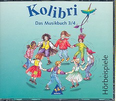 Kolibri Das Musikbuch 3/4 4  CD's