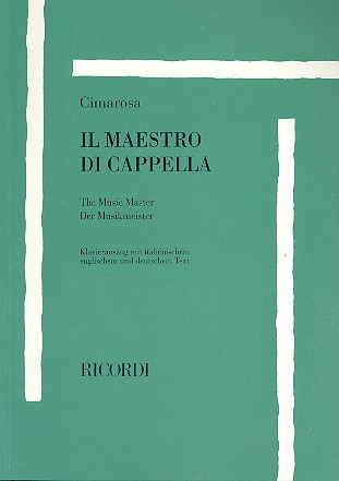 Il maestro di cappella Intermezzo