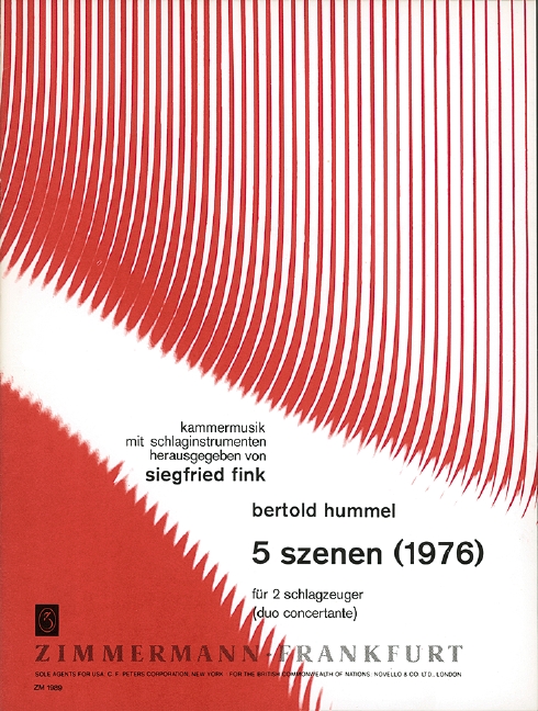 5 Szenen für 2 Schlagzeuger