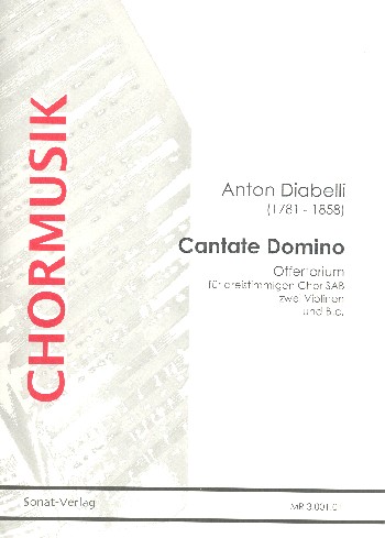 Cantate Domino für gem Chor (SAB),