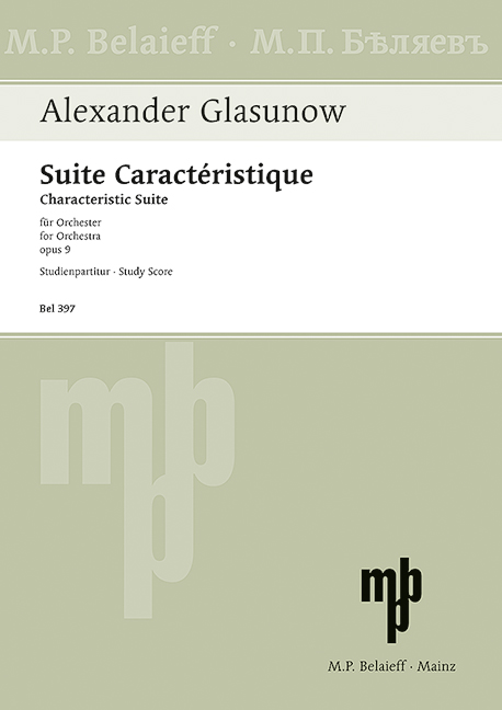 Suite caractéristique op.9