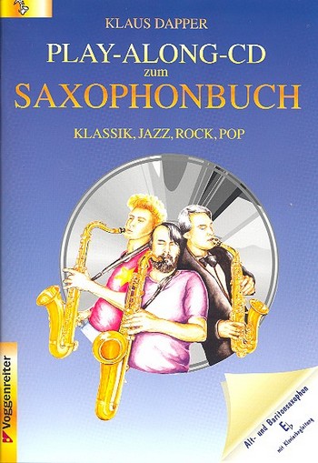 Playalong-CD zum Saxophonbuch