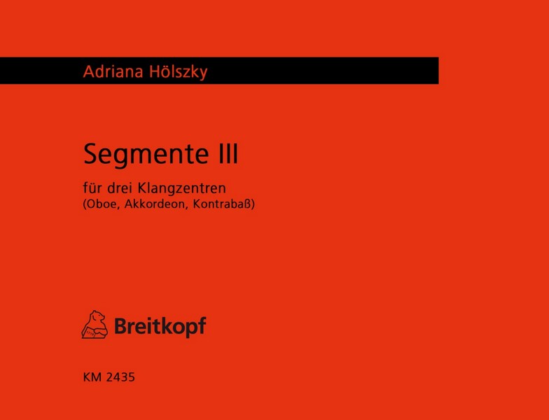 Segmente 3 für 3 Klangzentren