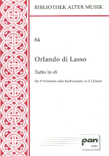 Tutto lo di für Doppelchor