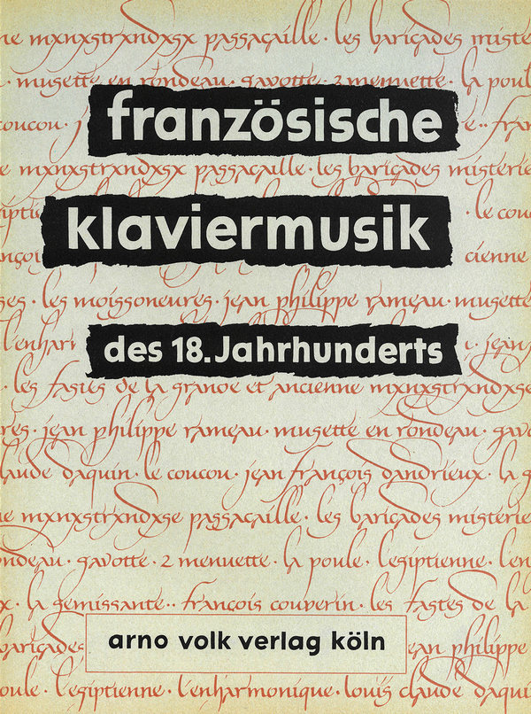 Französische Klaviermusik des 18. Jahrhunderts