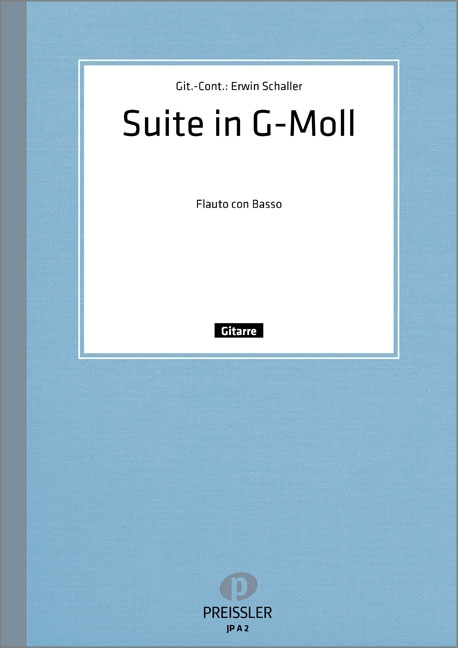 Suite g-Moll für Altblockflöte
