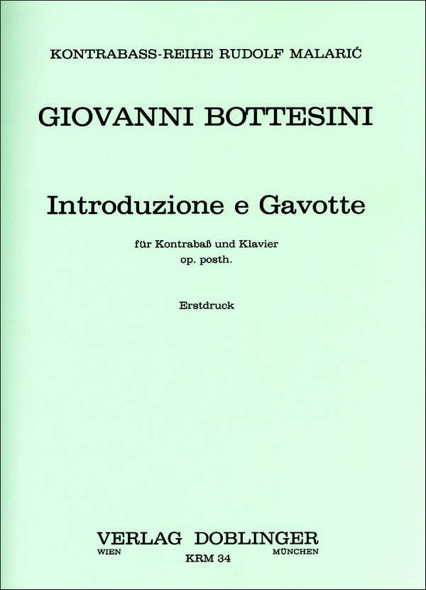 Introduzione e gavotte oppost.