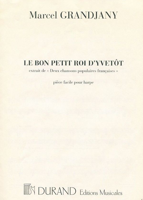 Le bon petit roi d'yvetôt