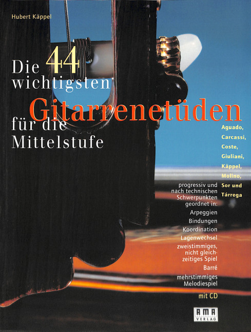 Die 44 wichtigsten Gitarrenetüden