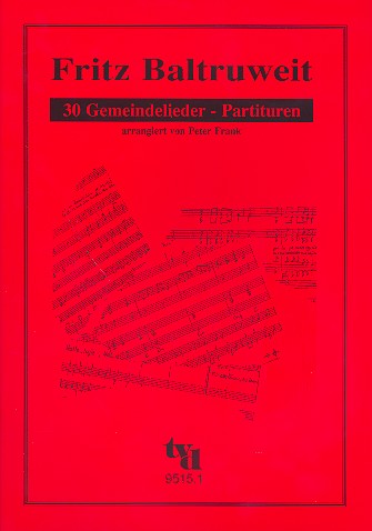 30 Gemeindelieder-Partituren