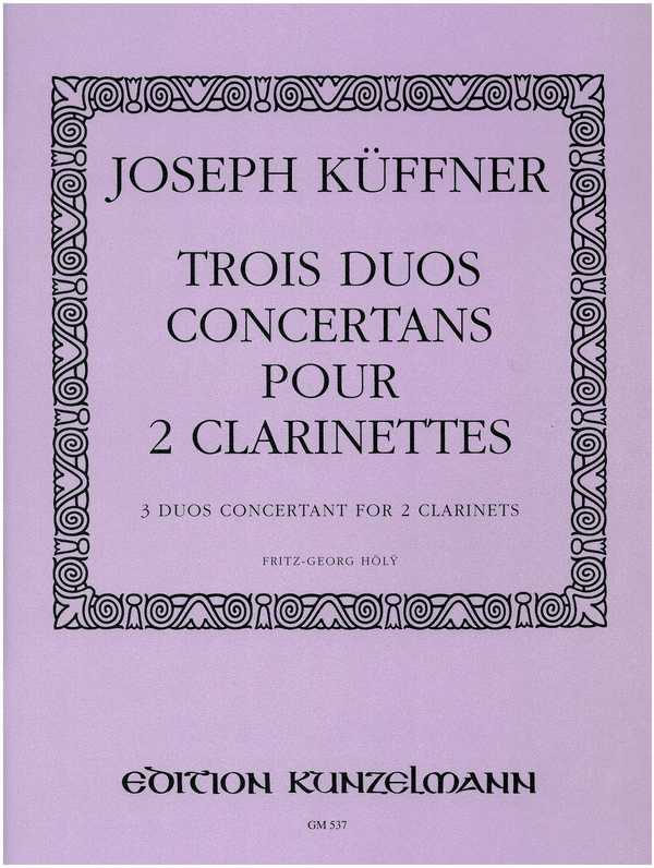 3 Duos concertants