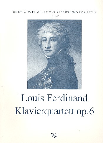 Quartett f-Moll op.6 für Klavier,