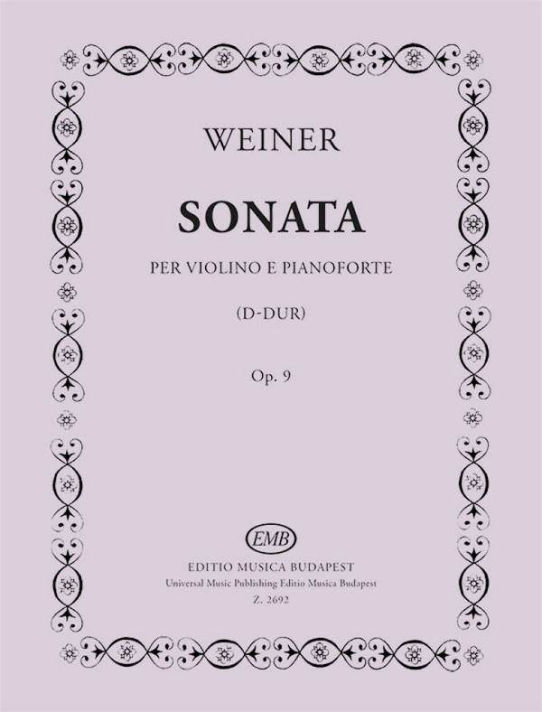 SONATE D-DUR OP.9 FUER VIOLINE