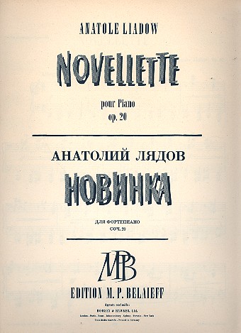 Novellette op.20
