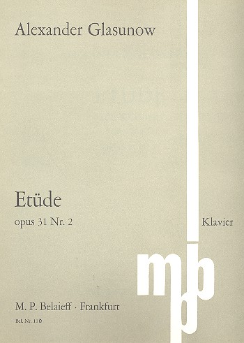 Etüde op.31,2