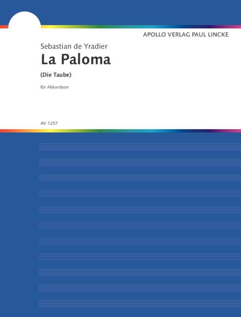 La paloma Lied und Tango für