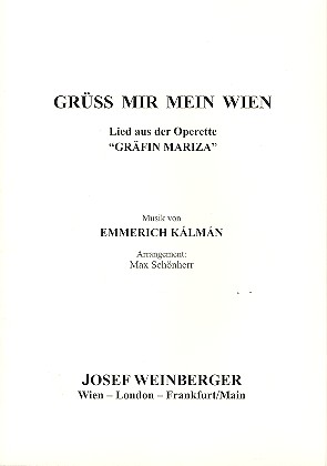 Grüß mir mein Wien   aus Gräfin