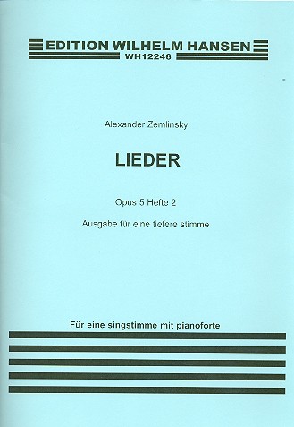 Gesänge op.5 Band 2 Ausgabe für