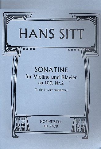 Sonatine op.109,2 für Violine