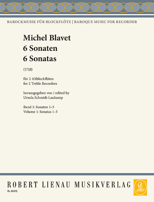 6 Sonaten Band 1 (Nr.1-3)