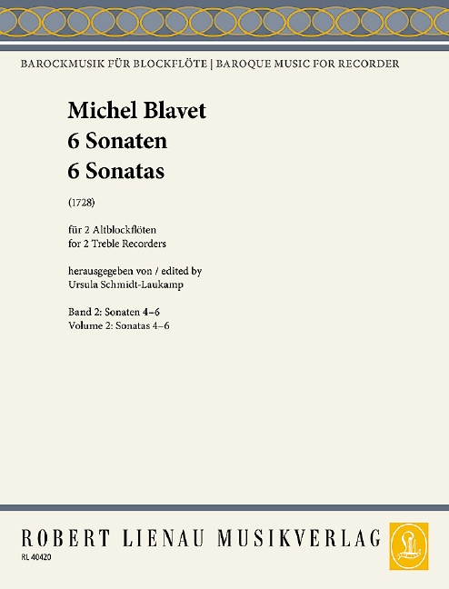 6 Sonaten Band 2 (Nr.4-6)